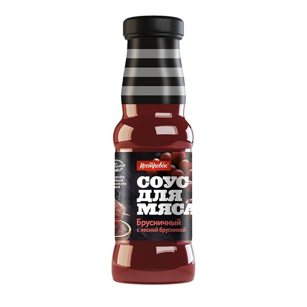 Соус для мяса брусничный Костровок 285 г
