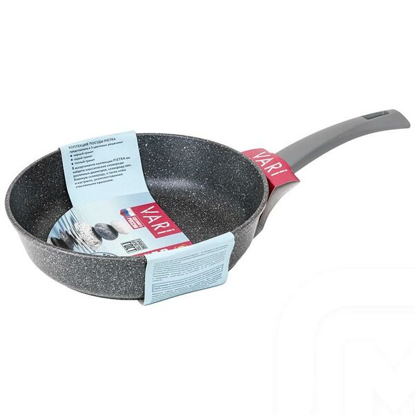 Сковорода VARI Pietra 26см, литая, антипригарное покрытие