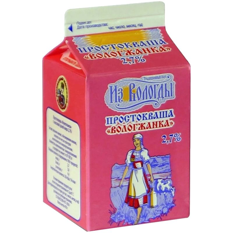 

Простокваша Из Вологды Вологжанка 2.7% 470 г