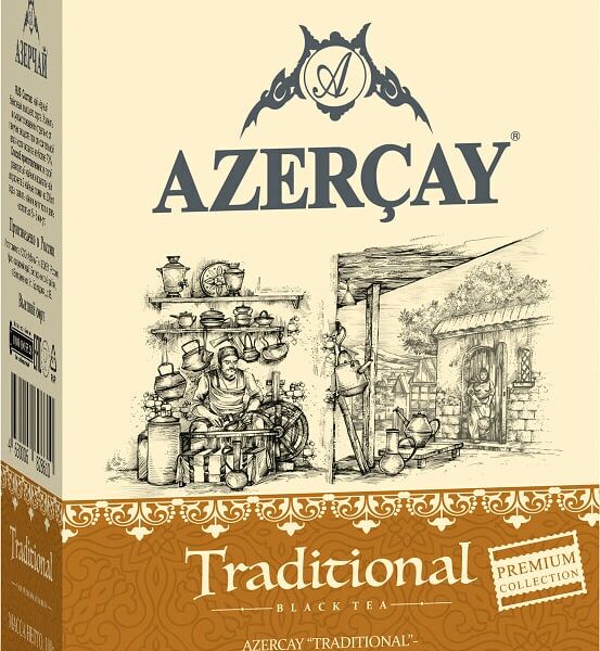 Чай черный Азерчай Traditional Байховый 100г