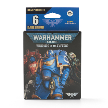 

Набор наклеек Panini Warhammer в блистере 6 пакетиков