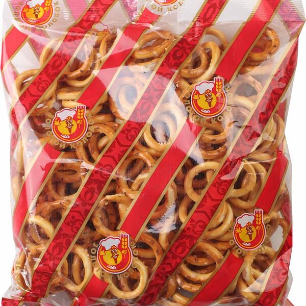 Колечки Золотой Колобок Золотые с солью 200г