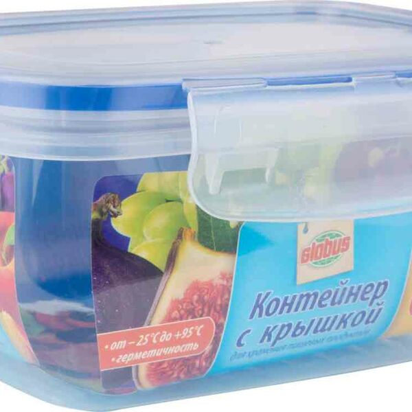 Контейнер Глобус с крышкой