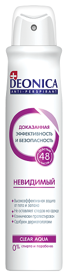Дезодорант-антиперспирант Deonica Невидимый