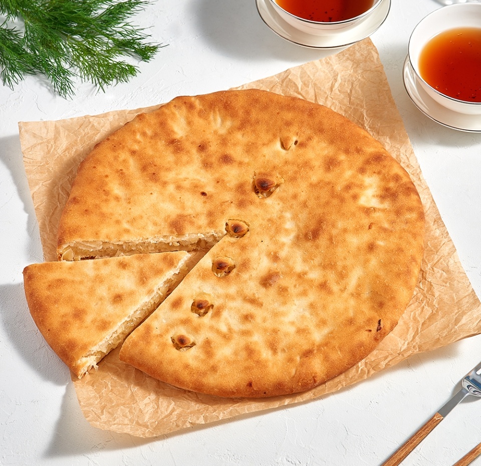 

Пирог осетинский с капустой от шеф-пекаря АВ вес