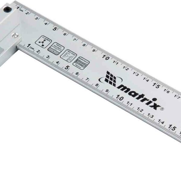 Угольник алюминиевый Matrix, 300 мм