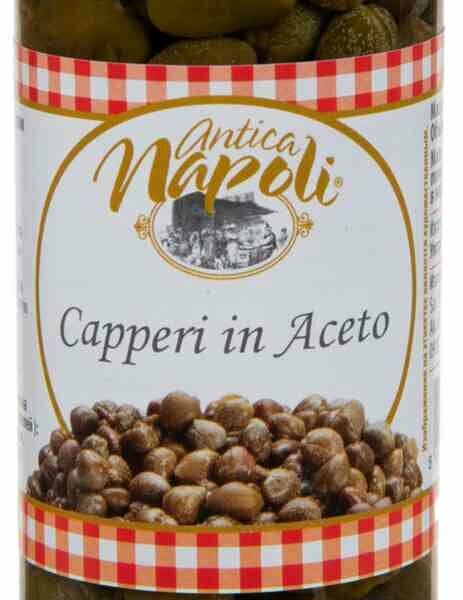 Каперсы Antica Napoli с уксусом 110 г