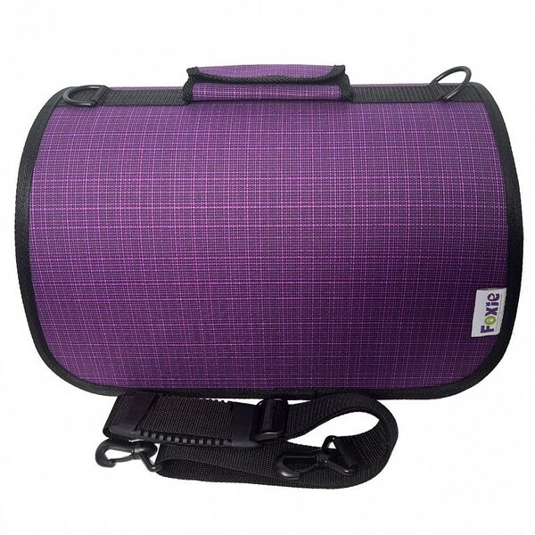 Сумка-переноска для животных FOXIE Венди 43х25х24см фиолетовая