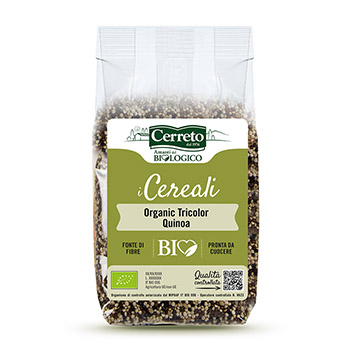 

Крупа Cerreto Киноа трёхцветная БИО 350г, Италия