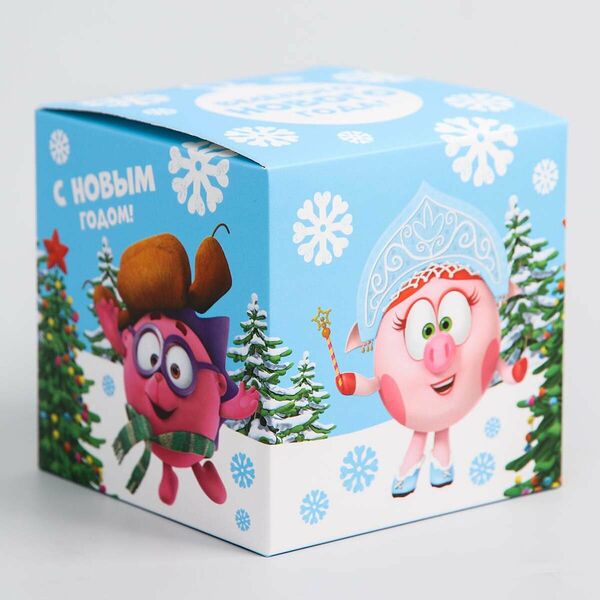 5012632 Коробка подарочная складная 'С Новым Годом', Смешарики