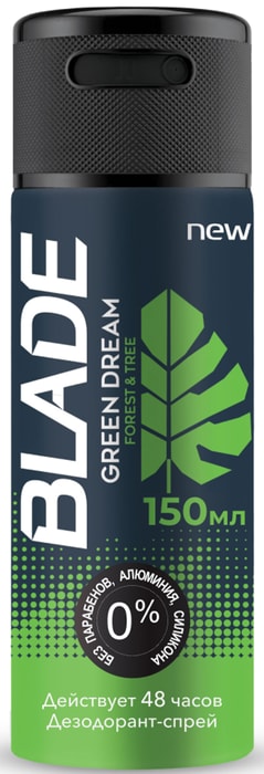

Дезодорант Blade Green Dream аэрозоль мужской 150 мл