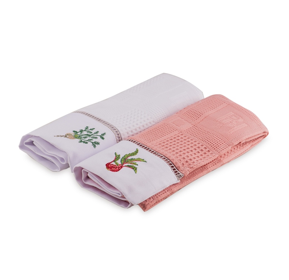 

Полотенца Bellehome collection Root crops вафельные, 2 шт.