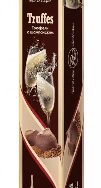  Набор конфет Под'ари (Po D'Aree) трюфели с шампанским