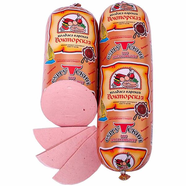 Колбаса вареная Сургутский мясокомбинат Докторская
