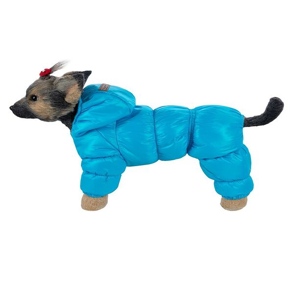 Пуховик для собак DOGMODA Тренд  голубой-3(L)