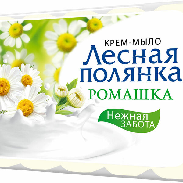 Крем-мыло Лесная Полянка Ромашка 75 г х 5 шт.