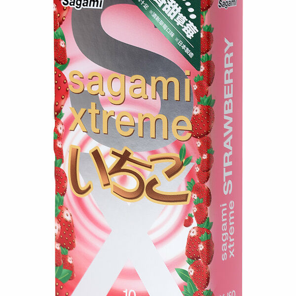 Sagami Xtreme презервативы ультратонкие клубника 10 шт