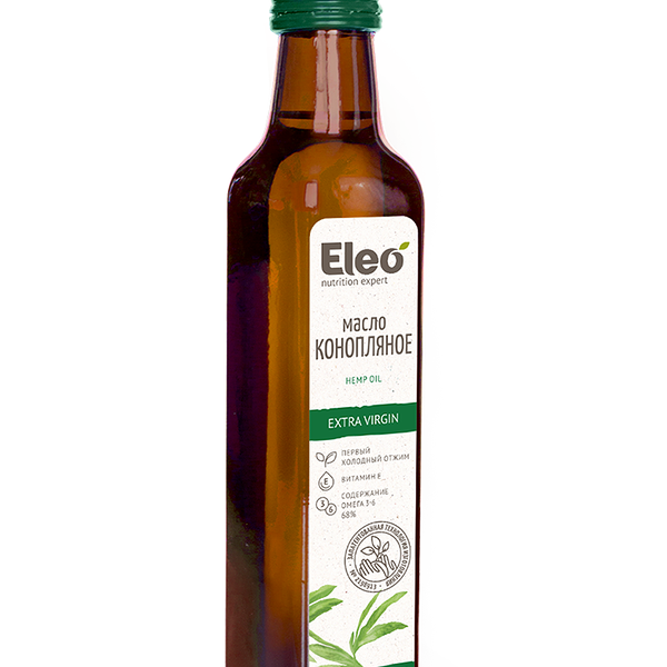 Масло конопляное Eleo extra virgin