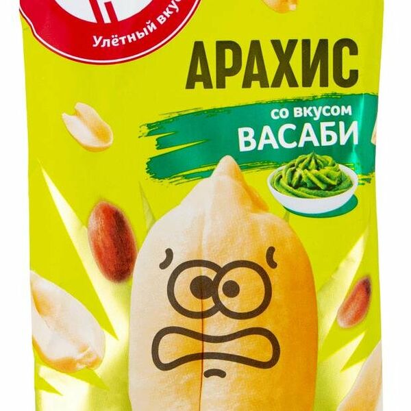 Арахис Ашан Красная птица со вкусом васаби
