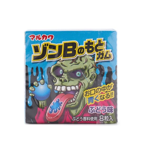 Жевательная резинка Marukawa Зомби Синий виноград 11.1 г