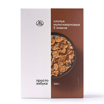 Хлопья мультизерновые Просто Азбука 5 злаков