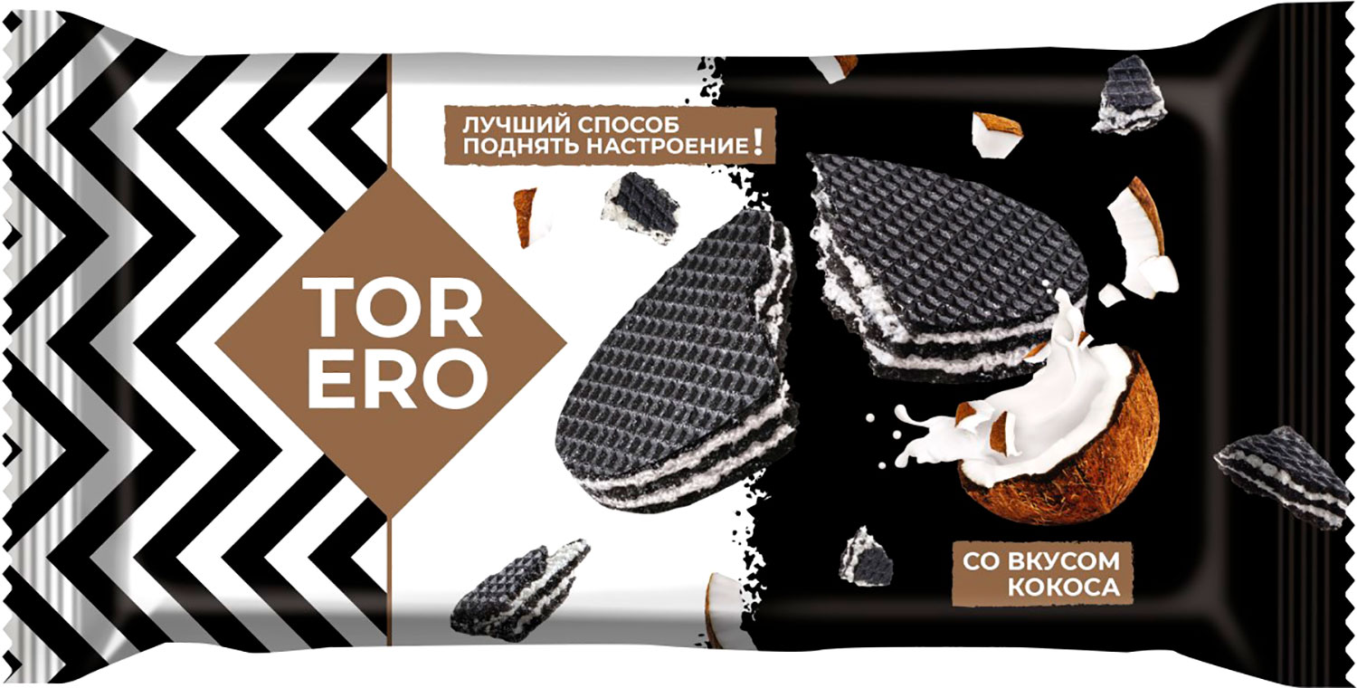 

Вафли Torero со вкусом кокоса