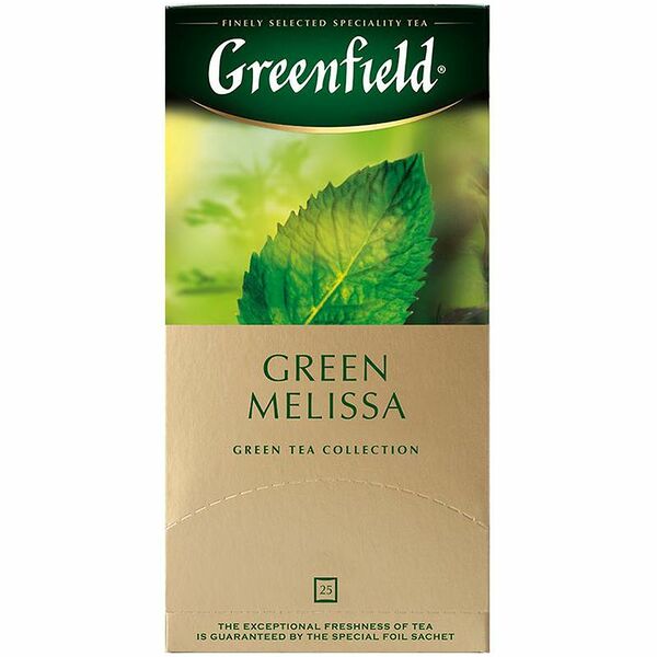 Чай зеленый Greenfield Green Melissa 25 пак. 37.5 г