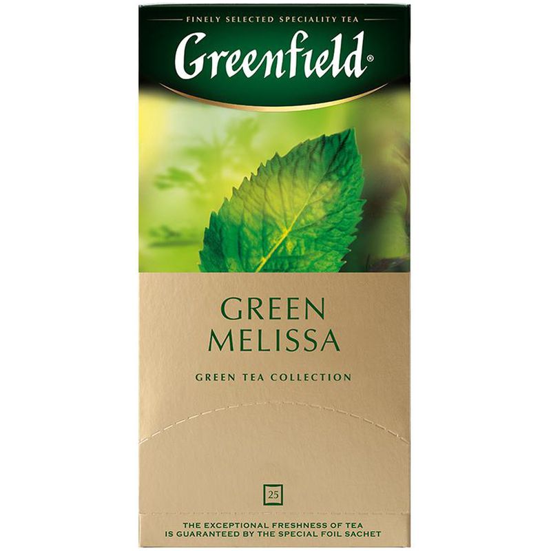 

Чай зеленый Greenfield Green Melissa 25 пак. 37.5 г