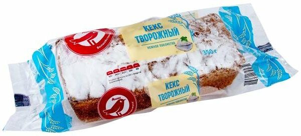 Кекс Ашан Красная птица творожный