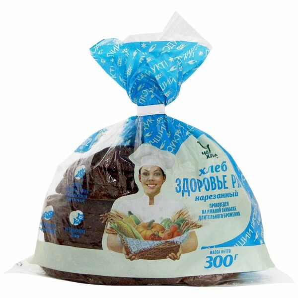 Хлеб Челны-Хлеб Здоровье Ржи нарезка, 300г