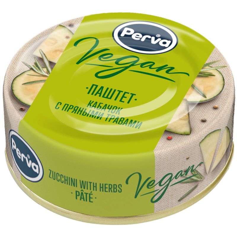 

Паштет Perva Vegan Кабачок с пряными травами 100 г