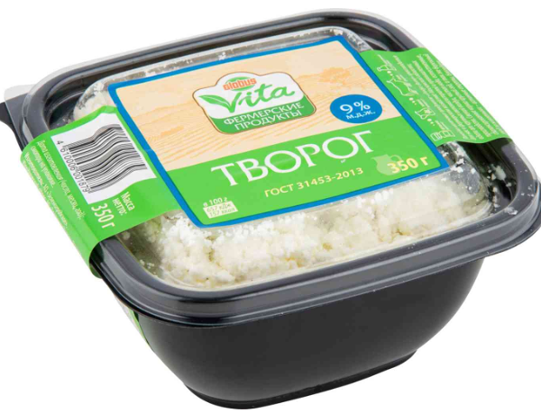 Творог Глобус Вита 9% 350 г