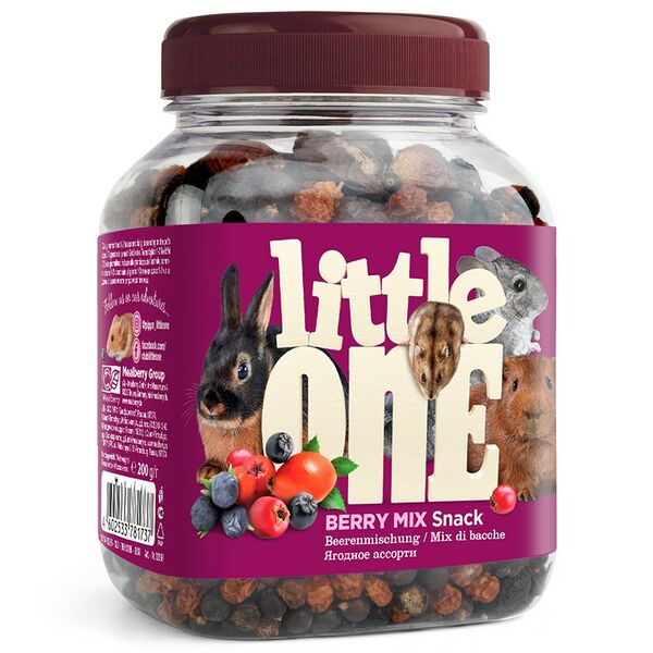 Лакомство для грызунов LITTLE ONE Ягодное ассорти 200 г