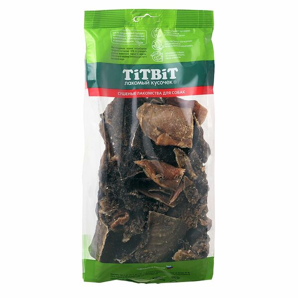 Лакомство для собак TITBIT Хрустики из рубца говяжьего XXL (5 упаковок)