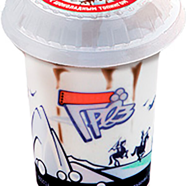 Мороженое Фабрика грез с ароматом Ванили с шоколадным топингом