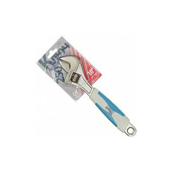 Ключ разводной, двухкомпонентная рукоятка, 300мм