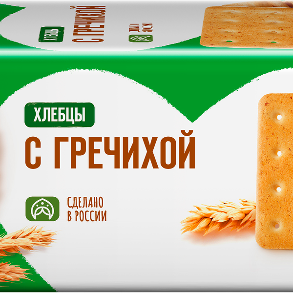 Хлебцы с гречихой Любятово