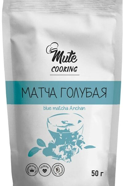 Матча Mute Cooking Анчан голубая 50г