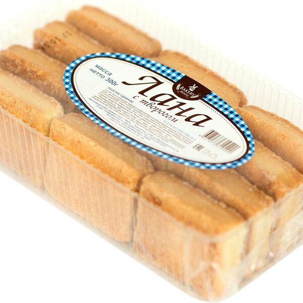 Печенье Bakery Story Лана с творогом сдобное