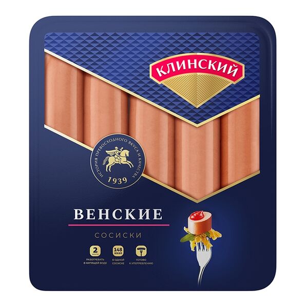Сосиски Клинский Венские 470 г