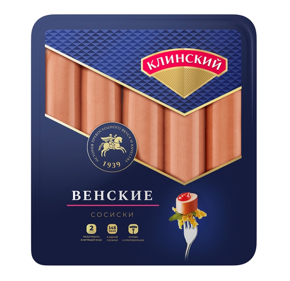 

Сосиски Клинский Венские 470 г