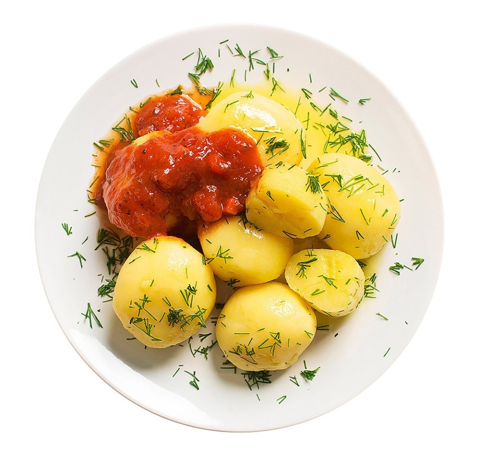

Картофель Азбука Вкуса отварной с укропом и чесноком вес