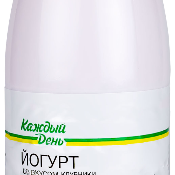 Йогурт питьевой Каждый день клубничный 1,5%