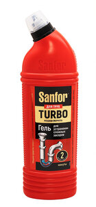 Sanfor Turbo Средство для очистки канализац труб в Магнит со скидкой –31%