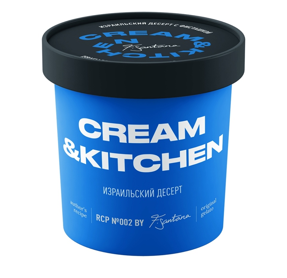 

Мороженое молочное Cream&Kitchen "Израильский десерт" 75 г Россия