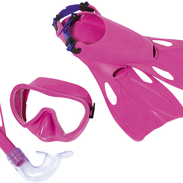 Набор для ныряния BESTWAY маска, трубка и ласты, Арт. 25039