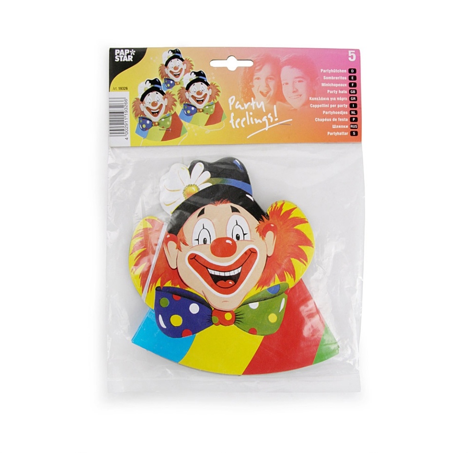 

Колпак Pap Star карнавальный, 5 шт.