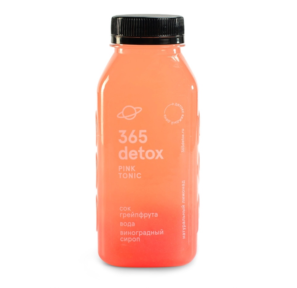 

Напиток безалкогольный 365 detox «Розовый лимонад. Pink Tonic», 300 мл