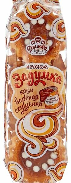 Печенье Дымка Задумка крем вареная сгущенка
