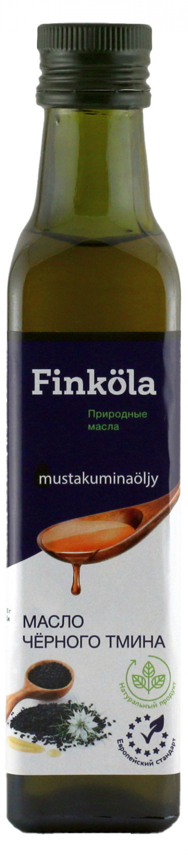 

Масло чёрного тмина Finkola нерафинированное 250 мл